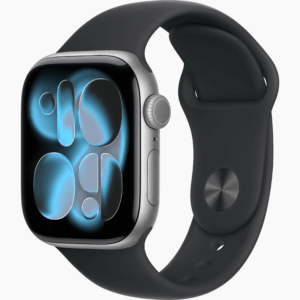 APPLE WATCH SERIES 11 GPS+ CELLULAR 42MM SPACE GRAY ALUMINIUM CASE WITH BLACK SPORT BAND M/L MF8C4