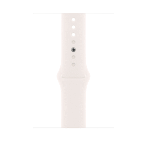 Add a touch of elegance and performance to your Apple Watch with the 46MM Light Blush Sport Band (M/L).