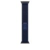 Discover unmatched comfort and eco-conscious design with the Apple Watch Trail Loop in Blue Black (MYQ83).