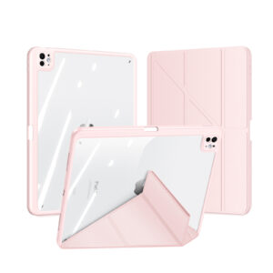 Elevate your iPad Pro 13” (2024) with the DUX DUCIS Magi Series Case in elegant pink