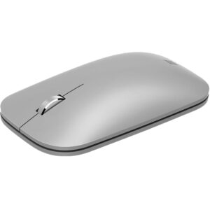 Experience precision, elegance, and wireless freedom with the Microsoft Surface Modern Bluetooth Mouse in Silver.