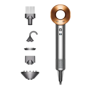 DYSON SUPERSONIC HAIR DRYER NICKEL COPPER HD07