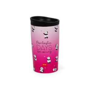 LEGAMI HOT AND COLD VACCUM BOTTLES PANTASTIC DAYS 275ML PINK