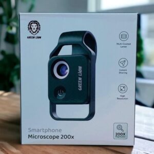 GREEN SMARTPHONE MICROSCOPE 200x GREEN GN200XMICSGN