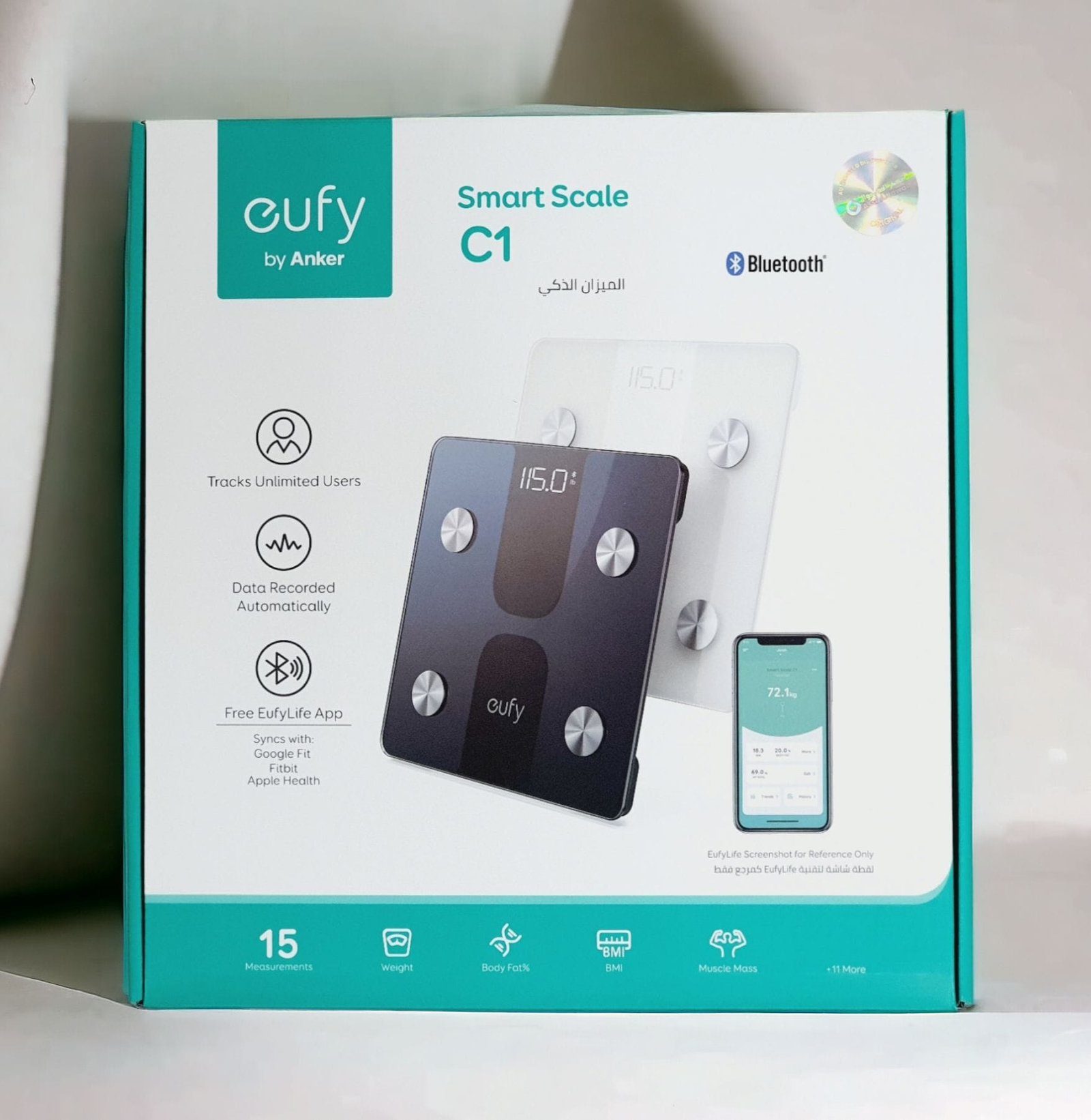 ANKER EUFY SMART SCALE C1 WHITE - Image 2
