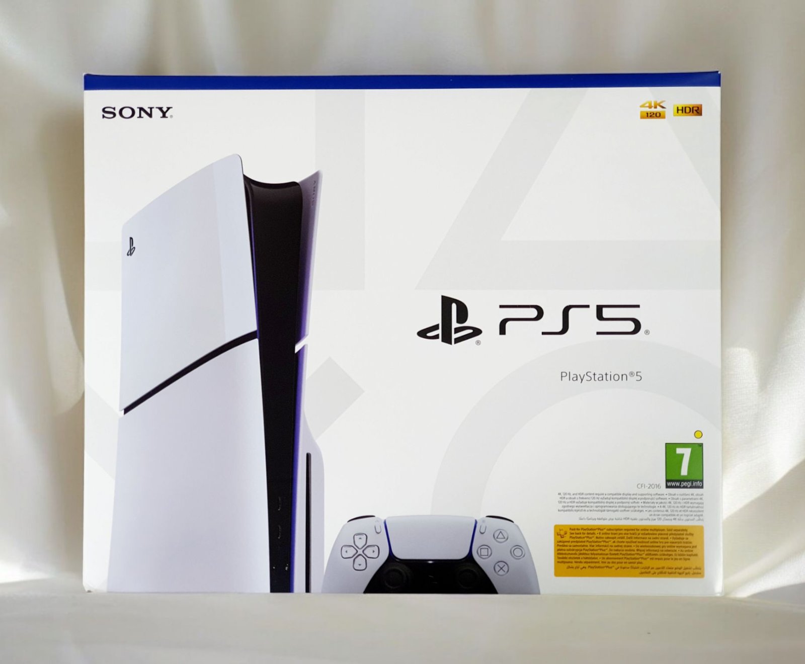 Sony PlayStation 5 Slim Console 2023 (CD Version) White : CFI-2016 - Image 3
