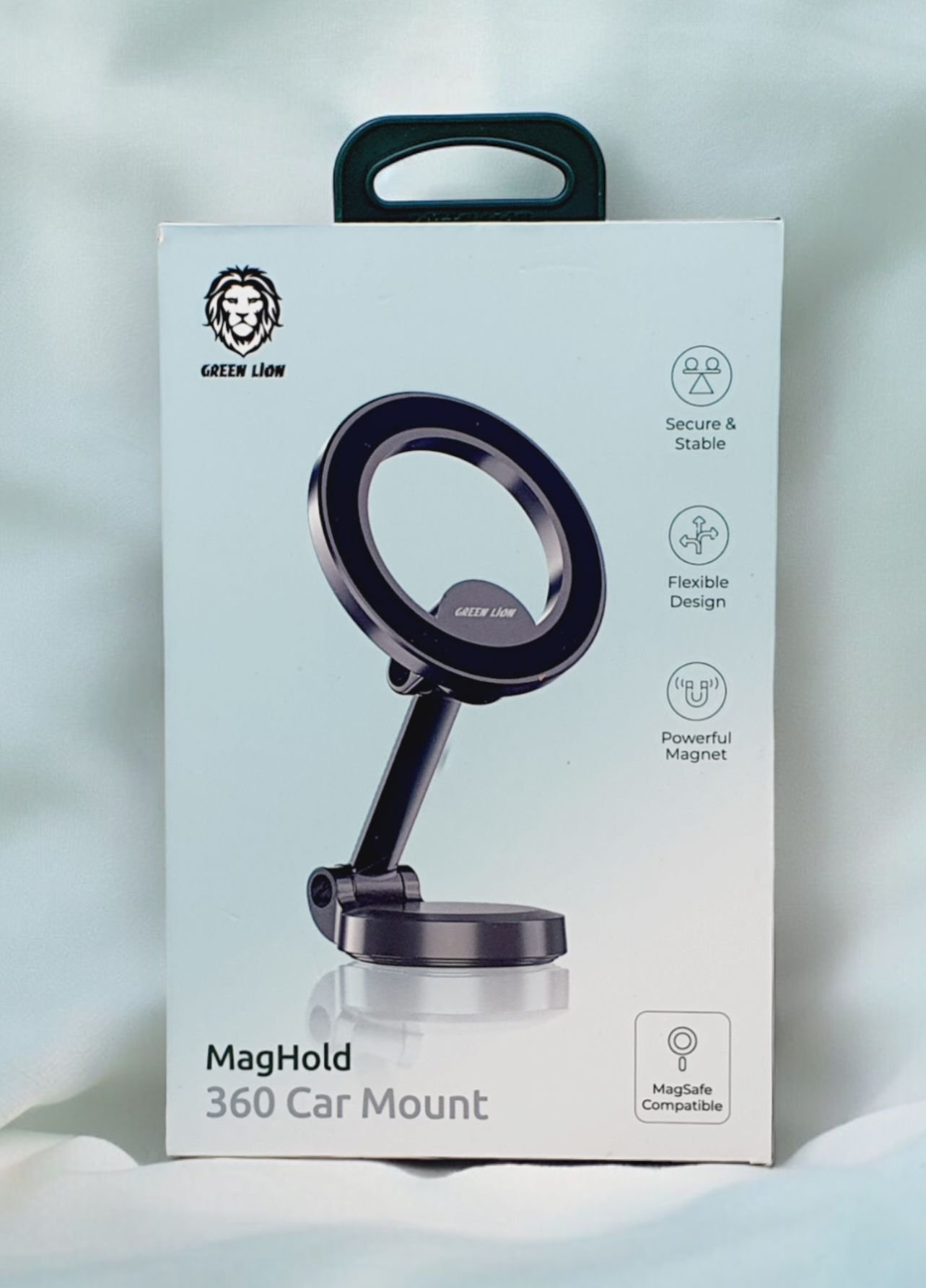 Green Lion MagHold 360 Car Mount Black GNMAGH360CMBK - Image 2