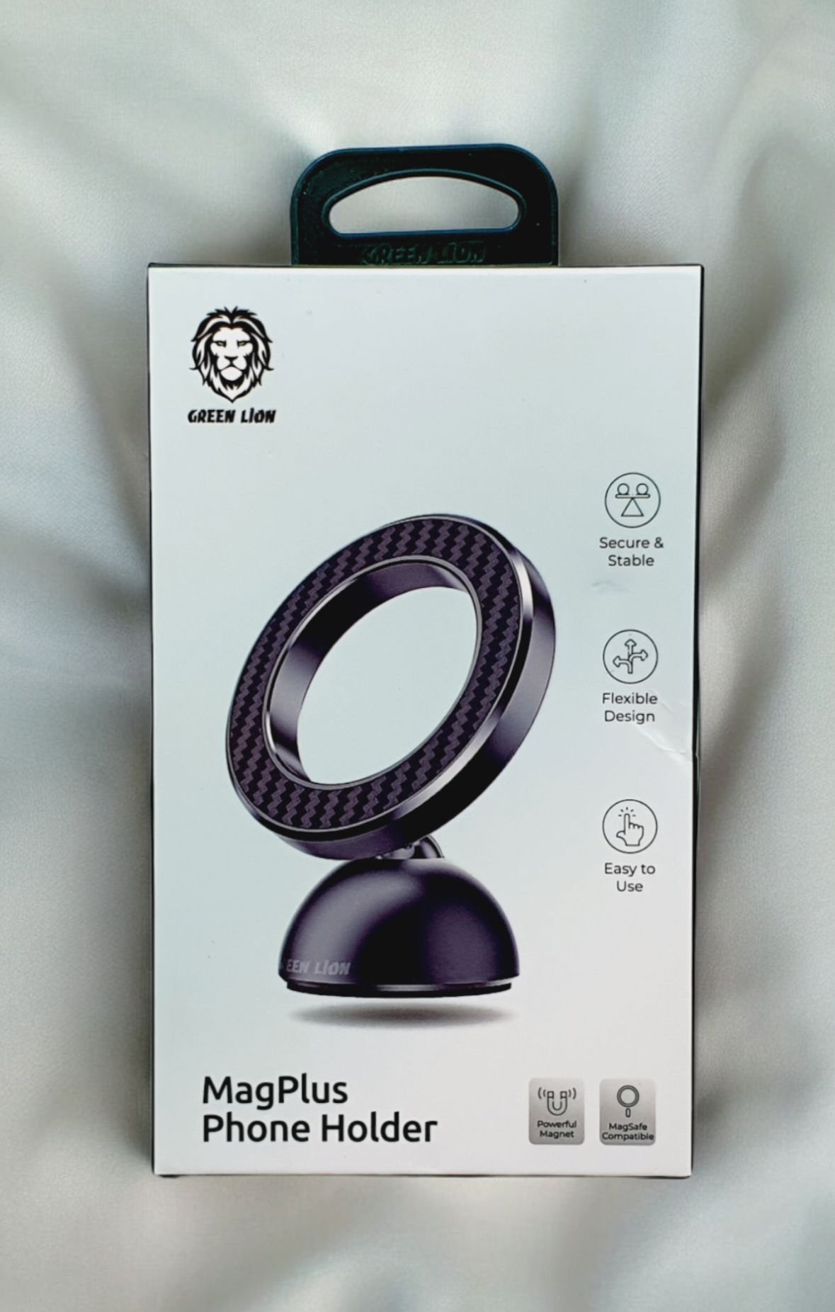 Green Lion MagPlus Phone Holder Black GNMGPLUSHLDBK - Image 3