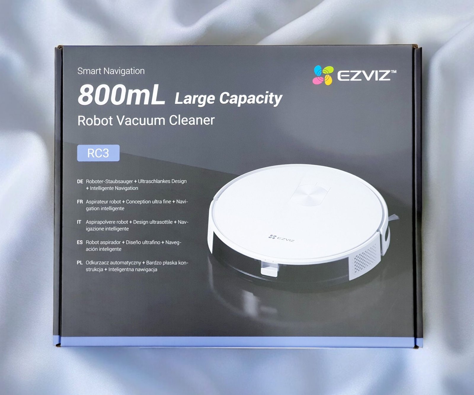 EZVIZ Smart Navigation Robot Vacuum Cleaner RC3 Pet CS-RC3-TWT5: Effortless Cleaning for Pet Owners with Advanced Navigation Technology - Image 3