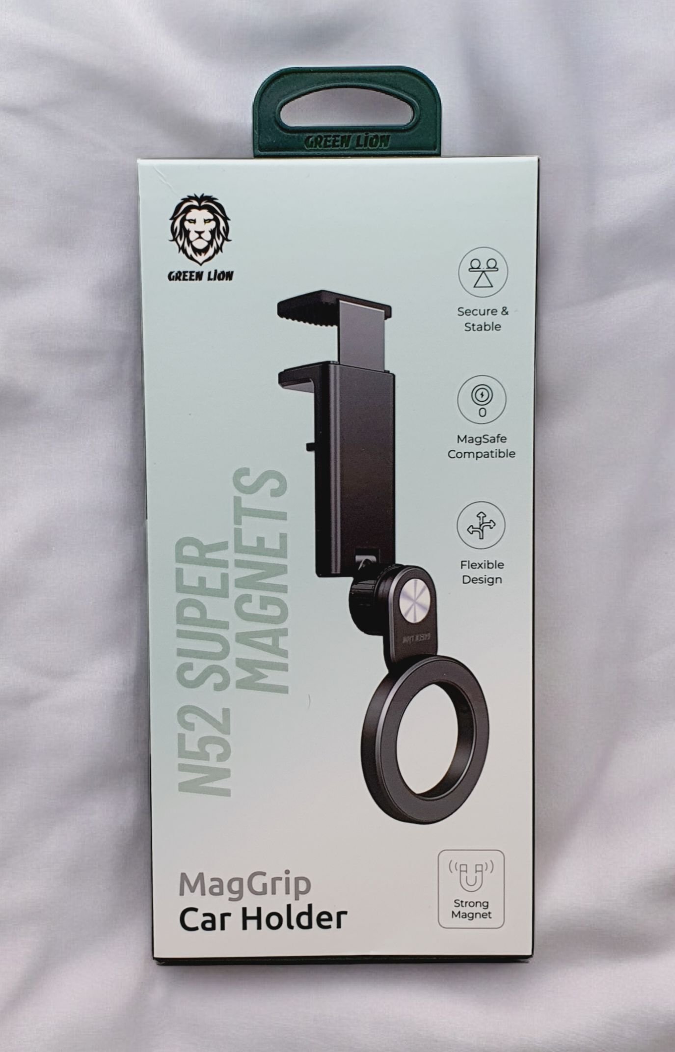 Green Lion Mag Grip Car Holder Black GNMGGPCHDBK - Image 3