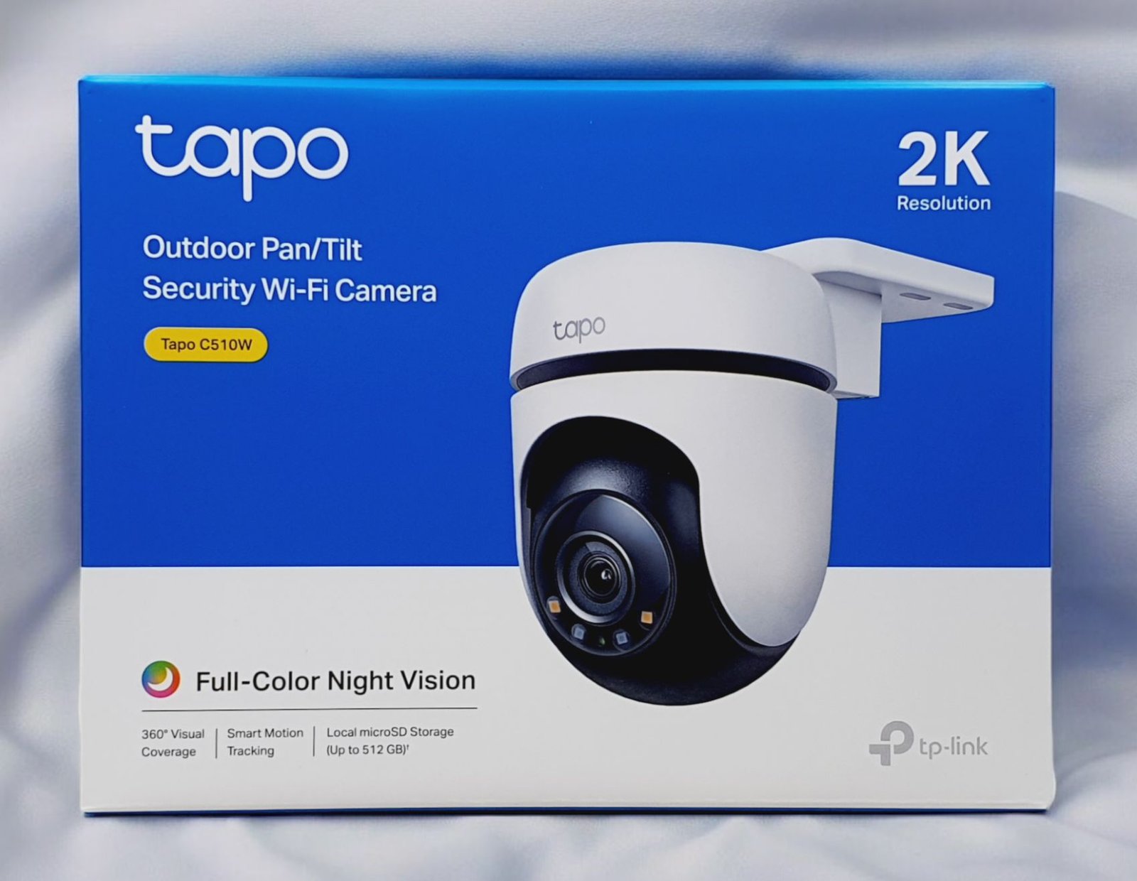 TP-Link Outdoor Pan Tilt Home Security WiFi Camera - Tapo C510W - Image 3