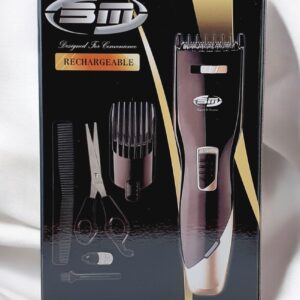BLACK MANFUL BEARD AND MUSTACHE TRIMMER BM-3766