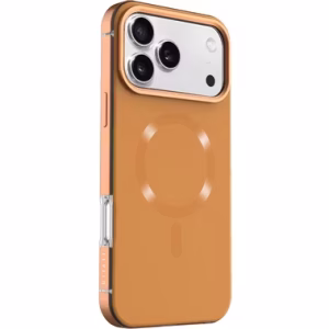 LEVELO OPULIS IPHONE 17 PRO MAX MAGSAFE FROSTED CASE SUNRISE ORANGE LVLOPU17OMSORG