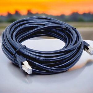 MINDPURE 8P8C CAT7 STP ETHERNET CABLE BLACK COPPER 15M BLACK LX10310