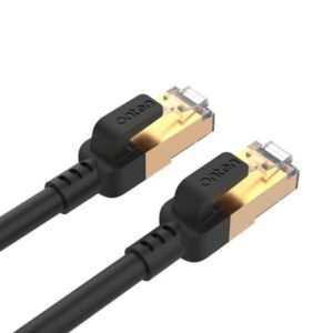 ONTEN CAT 8 CABLE 10M BLACK E801 - 40Gbps Network Cable - Gadgets