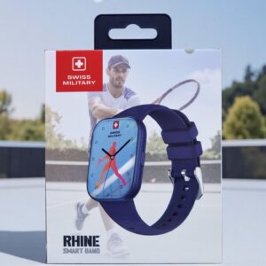 SWISS MILITARY RHINE SMART BAND BLUE WITH 3 TALK  SM-BAND-RHINE3-BLUFBLUS