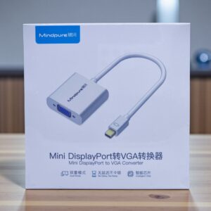 MINDPURE MINI DP TO VGA CONVERTER WHITE LX10207