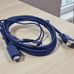 MINDPURE HDMI TO VGA ADAPTER CABLE WITH AUDIO POWER SUPPLY 2M LX10420