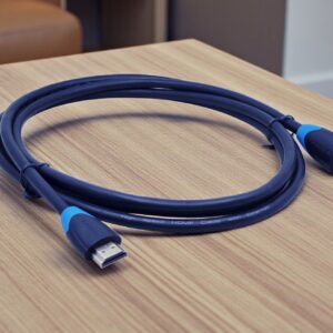 MINDPURE HDMI CABLE WITH BLACK & BLUE ROUND WIRE 2M LX10003