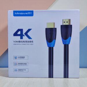 MINDPURE HDMI CABLE WITH BLACK & BLUE ROUND WIRE 15M LX10009