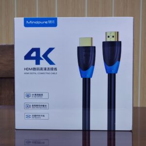 MINDPURE HDMI CABLE WITH BLACK & BLUE ROUND WIRE 10M LX10007