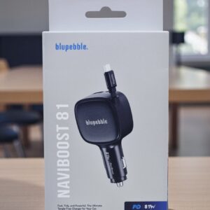 BLUPEBBLE NAVIBOOST PD 81W CAR CHARGER BLACK BP-CC81-BK