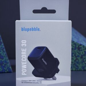 BLUPEBBLE POWERCORE 30W USB C CHARGER BLACK BP-PD30GANUK-BK