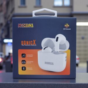 EPICARMA SONICX TRUE WIRELESS EARBUDS WHITE EA-SONICX-WH