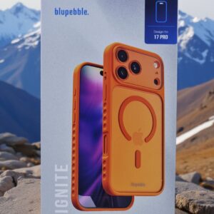 BLUPEBBLE IPHONE 17 PRO IGNITE CASE WITH MAGSAFE ORANGE BP-IPIGNITE17PRO-OR