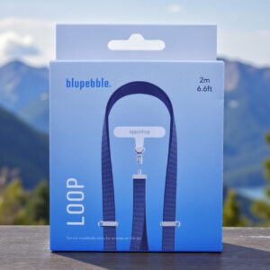 BLUPEBBLE MOBILE LOOP STRAP BLUE BP-LOOP-BL