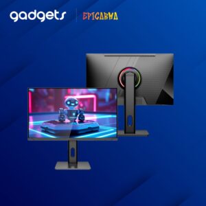 EPICARMA 27 INCH FHD IPS DISPLAY  200HZ 1MS RGB LIGHTING STAND GAMING MONITOR EA-G27I-BK