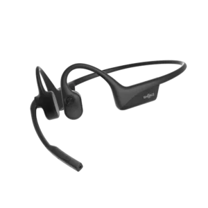 AFTERSHOKZ OPENCOMM 2 2025 UPGRADE BONE CONDUCTION STEREO BLUETOOTH HEADSET BLACK C120