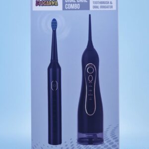 EPICARMA COMBO ELECTRIC TOOTHBRUSH AND ORAL IRRIGATOR BLACK EA-CMBT5F5-BK