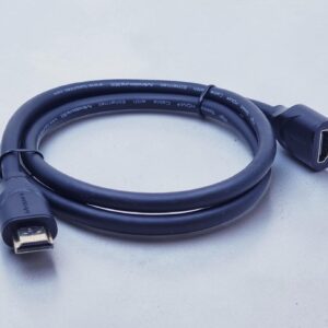 MINDPURE HDMI CABLE MALE TO FEMALE 1M BLACK LX10180