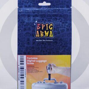EPICARMA PORTABLE DIGITAL LUGGAGE SCALE GREY EA-LSCLA01-GY