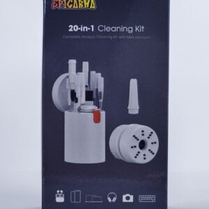 EPICARMA 20 IN 1 CLEANING KIT WITH MINI VACUUM WHITE EA-CLKITQ21-WH