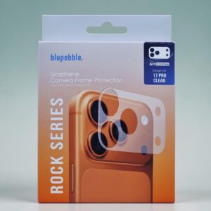 BLUPEBBLE IPHONE 17 PRO GRAPHENE CAMERA FRAME PROTECTION FILM CLEAR BP-CMFLM17PRO-CL