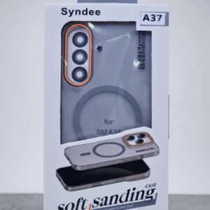 SYNDEE SAMSUNG A37 SOFT SANDING MAGSAFE CASE WHITE