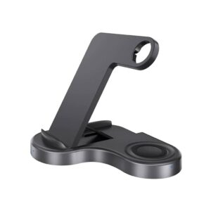 Powerology 3 in 1 PowerStand Pro Wireless Charger – 15W Black (P3IN1QI)
