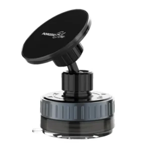 Experience the ultimate in hands-free convenience with the Porodo Blue Magnetic Phone Mount Vacuum Suction