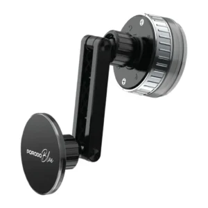 Stay safe, hands-free, and fully focused on the road with the Porodo Blue Multi-Purpose Magnetic Phone Mount.