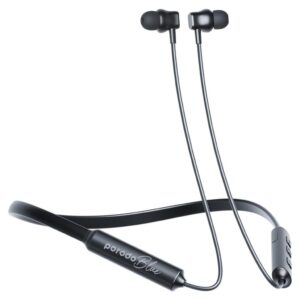 Porodo Blue ENC Neckband In-Ear Earphone Black PB-NKBIE-BK