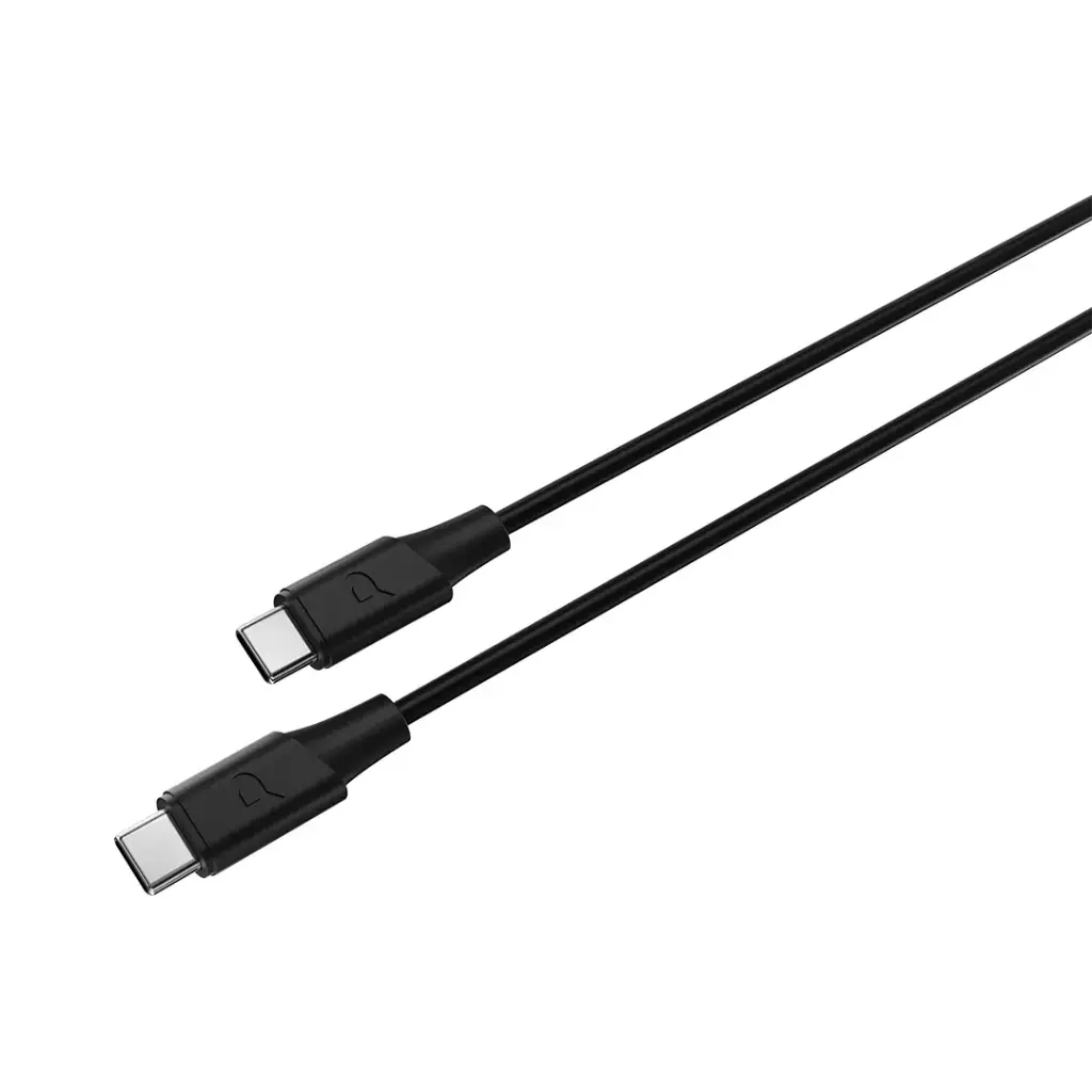 Get the ultimate combination of speed, strength, and style with the Powerology Power Sync Flex USB-C to USB-C Cable in sleek black.
