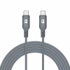 The Powerology Power Sync Weave USB to USB-C Cable (1.2M, Gray) is a high-performance charging and data transfer cable designed to meet the demands of modern devices.