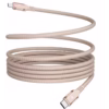 Upgrade your charging setup with the Powerology MagLink Weave Magnetic USB-C to USB-C Cable in sleek Desert Titanium.