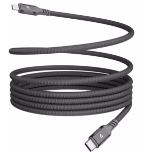 Experience a new level of convenience and durability with the Powerology MagLink Weave Magnetic USB-C to USB-C Cable.