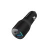 Stay powered wherever your journey takes you with the Powerology Dual Port 53W Car Charger (Model: PCCSR012).