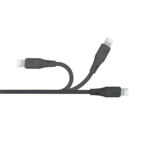 Power up your devices with confidence using the PORODO USB to Lightning Connector Combo Cable Set.