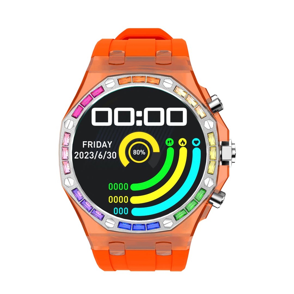 Experience the perfect balance of cutting-edge technology and modern design with the PORODO Transparent Cristallo AP Smart Watch.