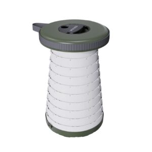 PORODO Portable Folding Seat Outdoor with Light